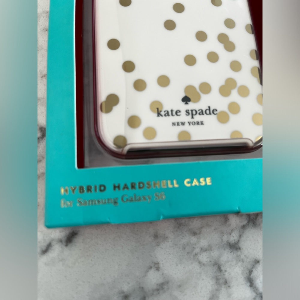 Kate Spade phone case… new in box.   Galaxy